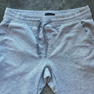 Banana Republic XL Heather Gray Luxe French Terry Joggers EUC